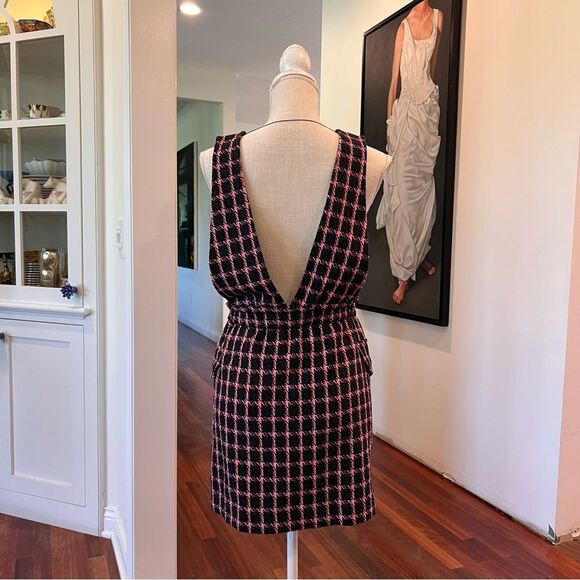 Maje Check strapless dress - Picture 11 of 11